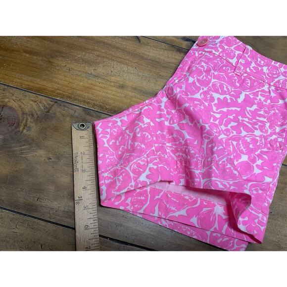 Lilly Pulitzer Womens Callahan Hot Pink Shorts Size 2 - Picture 11 of 11